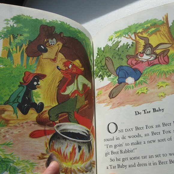 Disney | Accents | 947 Little Golden Book D85 Disneys Uncle Remus Brer ...